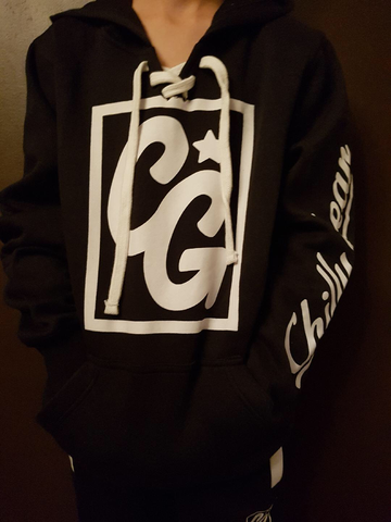 Black and White Chilly Gear Hoodie
