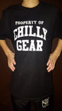 Property of Chilly Gear Black Tee